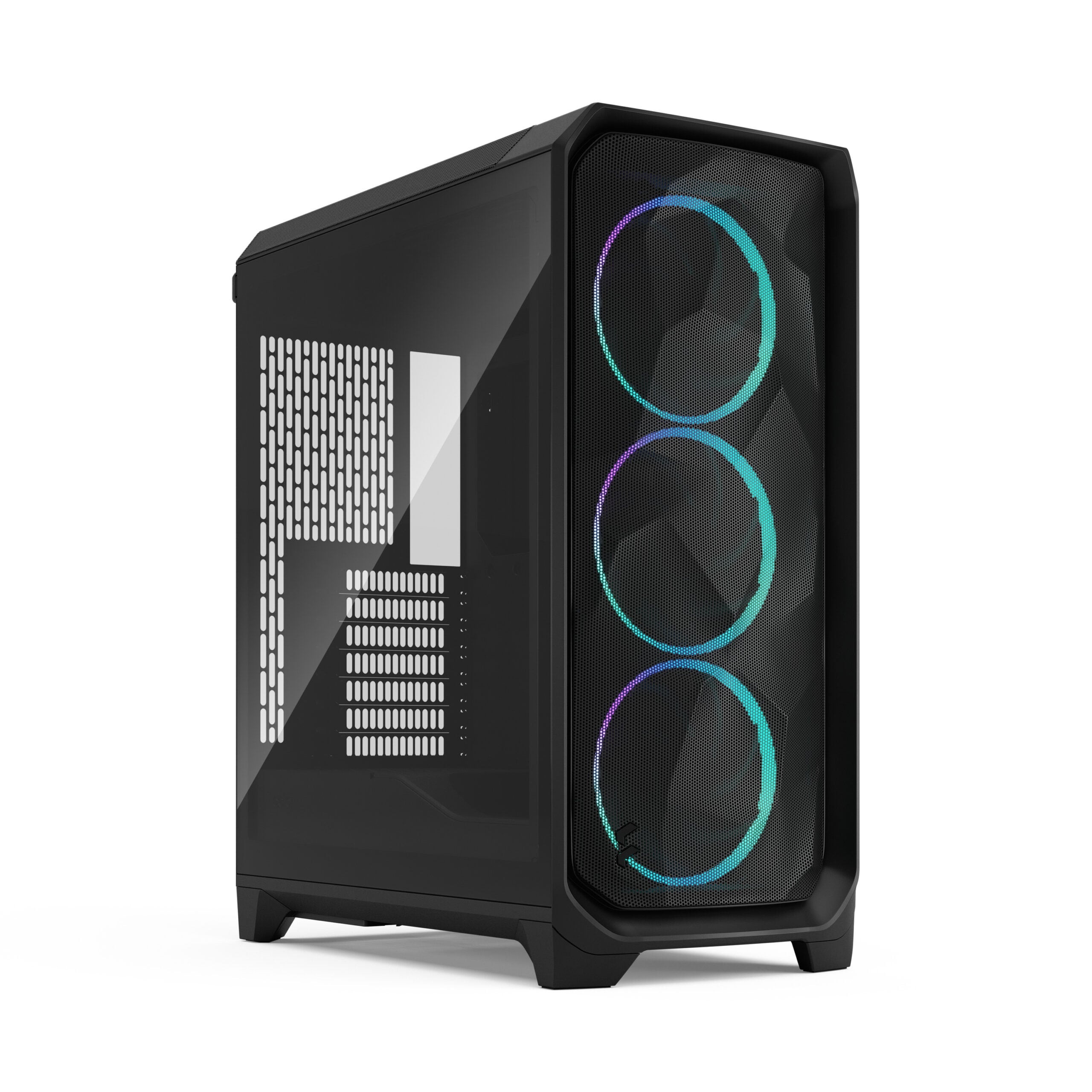 Корпус ПК без блока питания/ Case Fractal Design Meshify 3 RGB TG Light Tint, Midi-Tower, 3x140mm AR