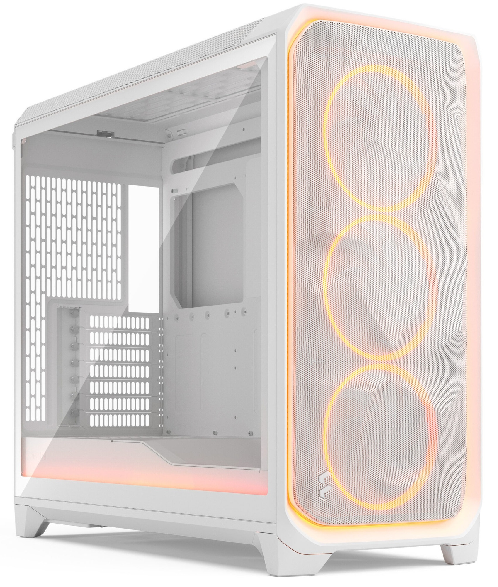 Корпус ПК без блока питания/ Case Fractal Design Meshify 3 XL Ambience Pro RGB TG Clear Tint, Full-T
