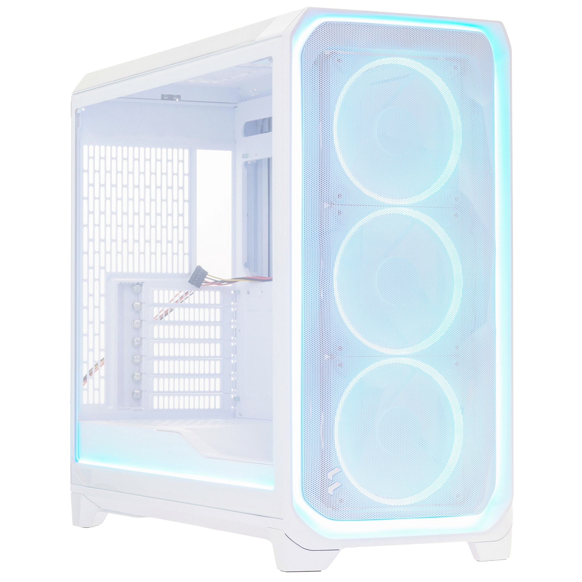Корпус ПК без блока питания/ Case Fractal Design Meshify 3 XL Ambience Pro RGB TG Clear Tint, Full-T