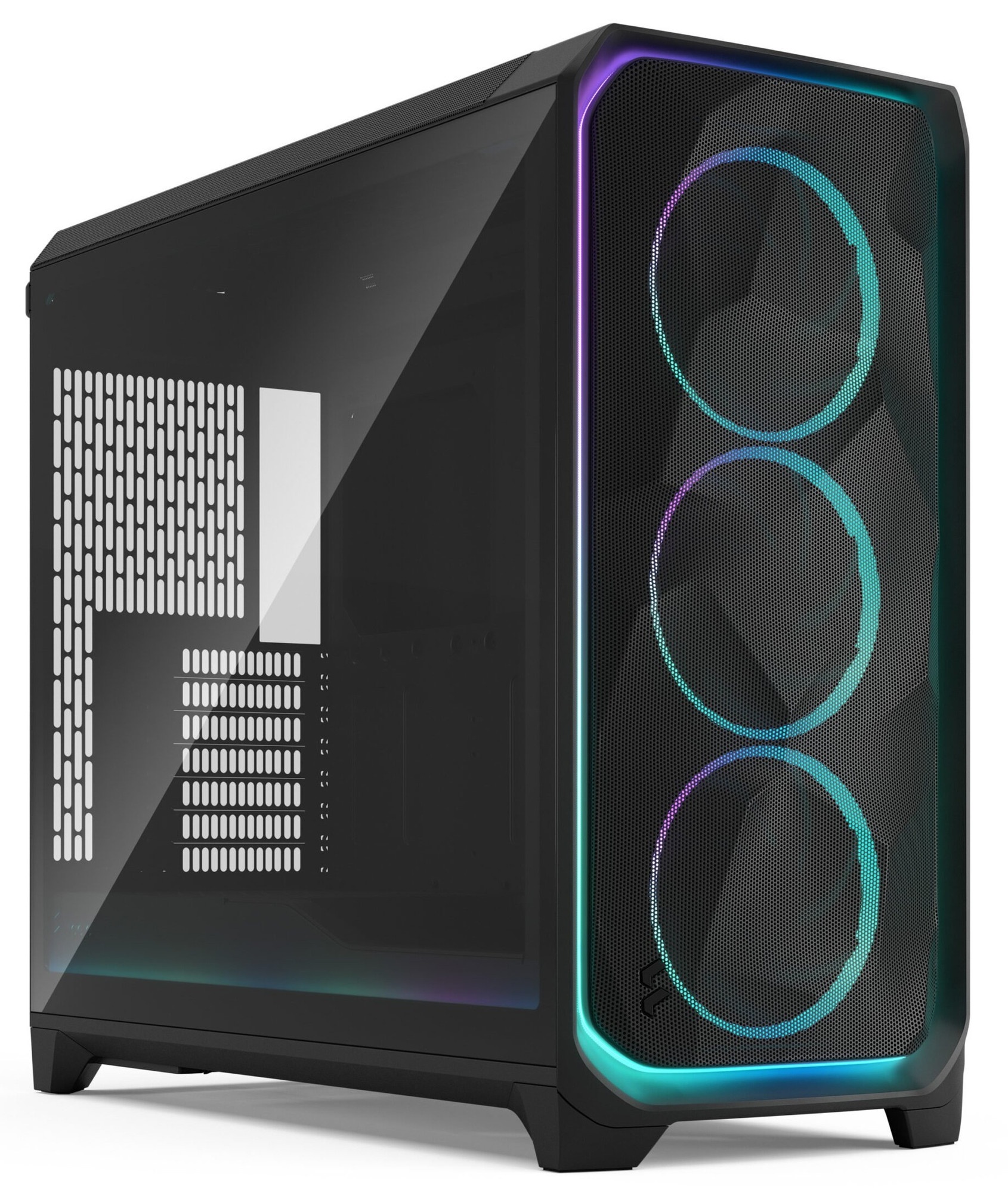 Корпус ПК без блока питания/ Case Fractal Design Meshify 3 XL Ambience Pro RGB TG Light Tint, Full-T