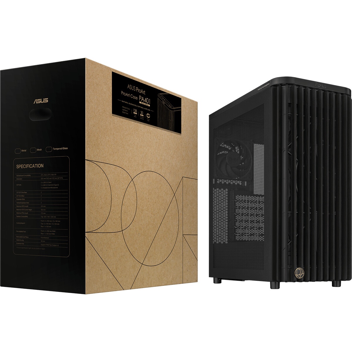 Корпус Fractal Design Focus 2 Black Solid / FD-C-FOC2A-07