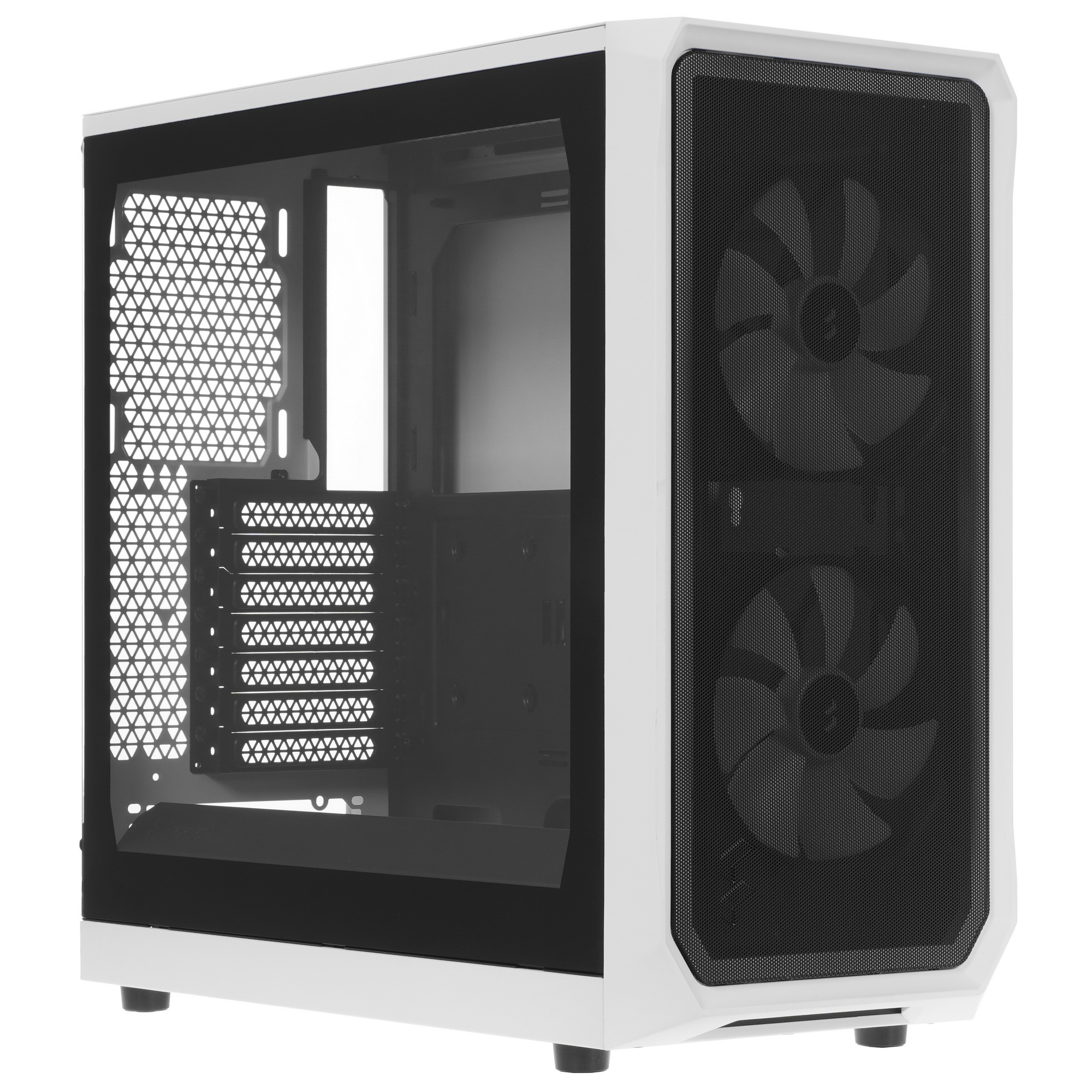 Корпус Fractal Design Focus 2 RGB White TG Clear Tint / FD-C-FOC2A-04