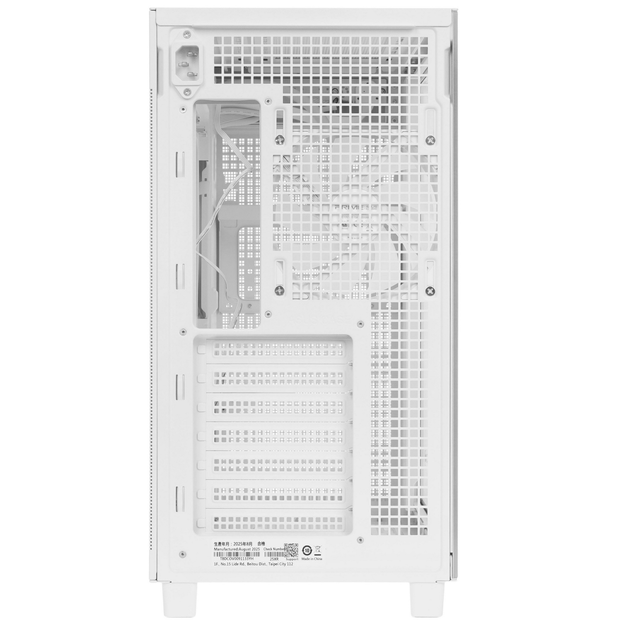 Компьютерный корпус ASUS PRIME AP303 TG WHITE (90DC00V3-B39010)