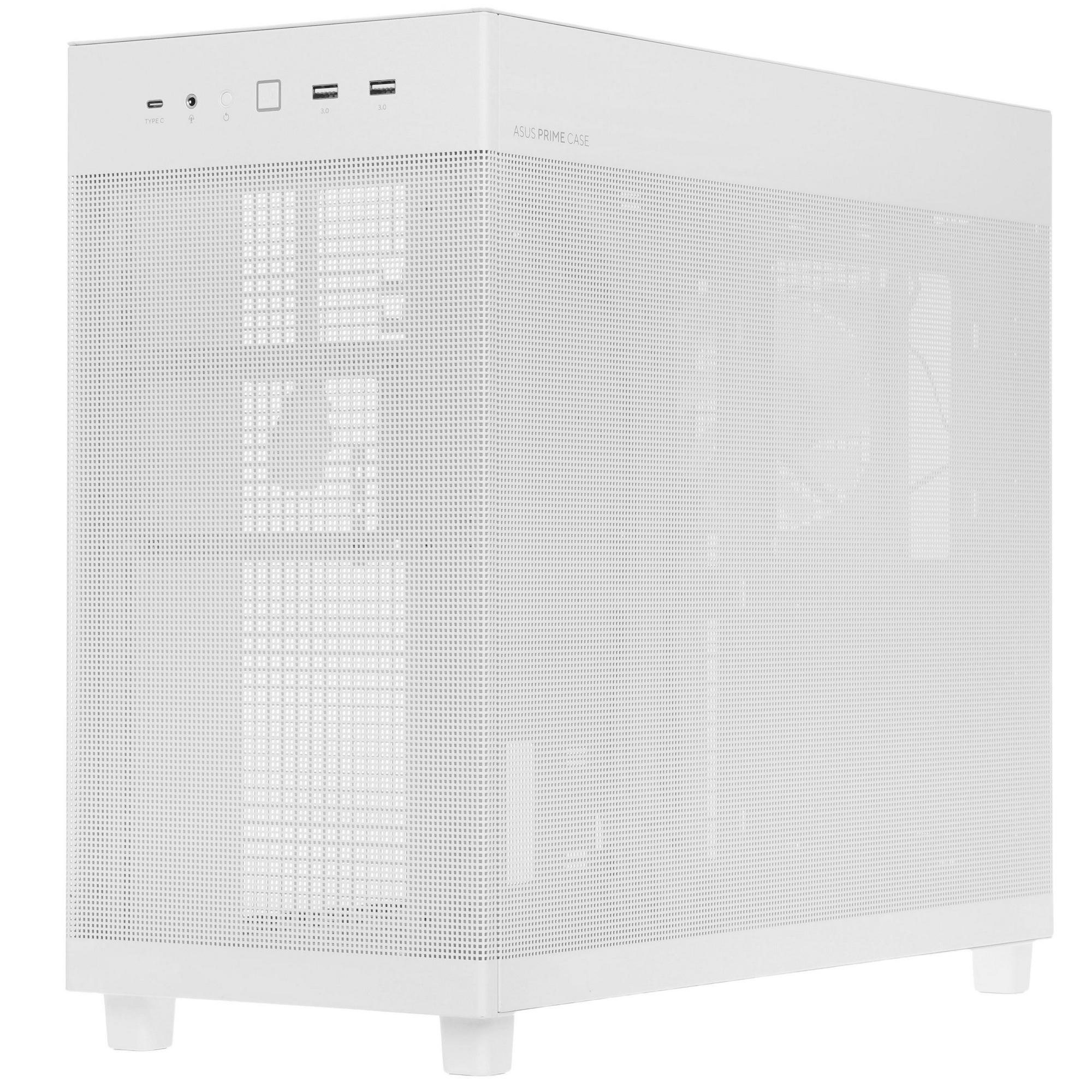Компьютерный корпус ASUS PRIME AP303 TG WHITE (90DC00V3-B39010)