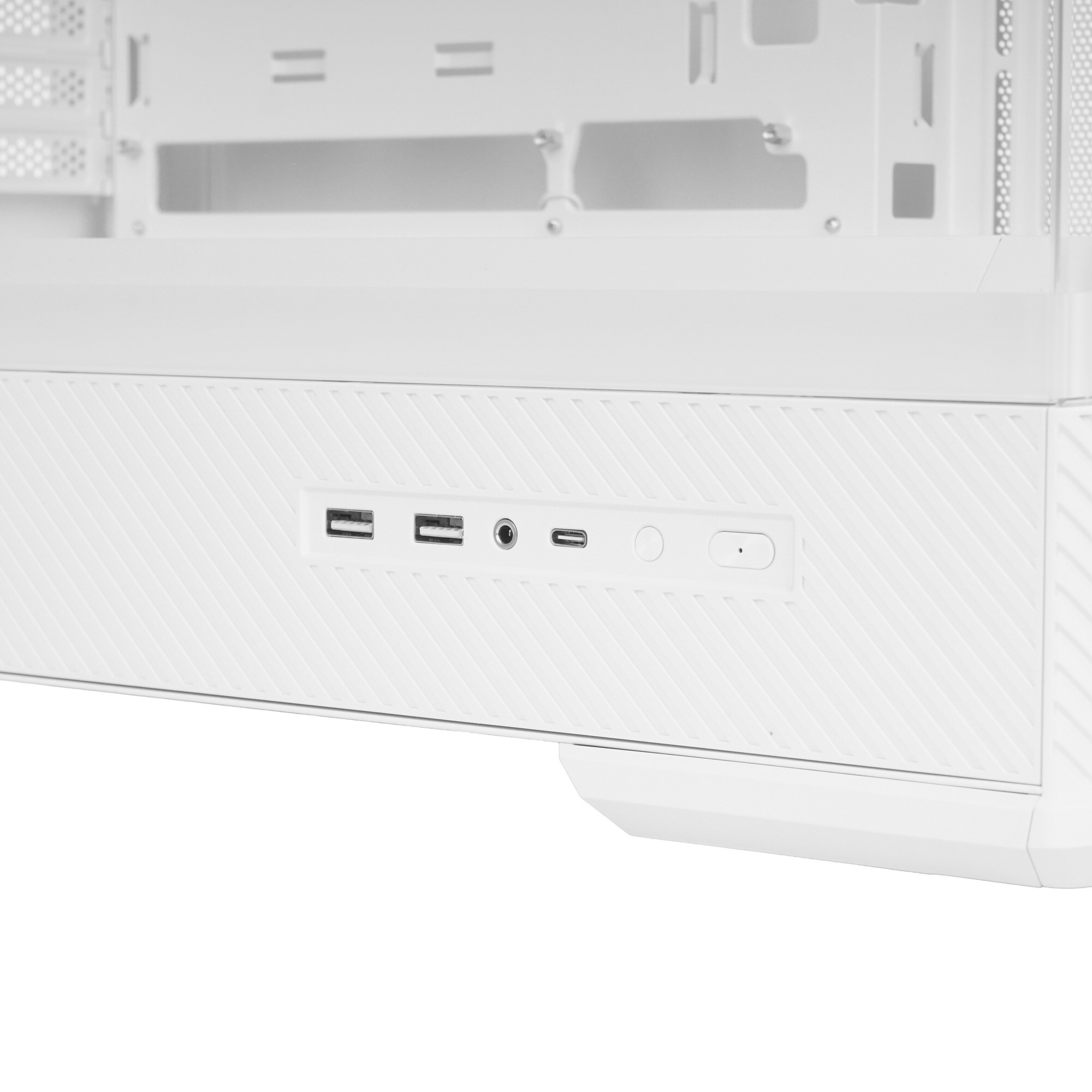 Корпус без блока питания Case JONSBO D400, Midi-Tower, TG, no fan, 2xUSB-A 3.0 + 1xUSB-C 3.2, ATX, m