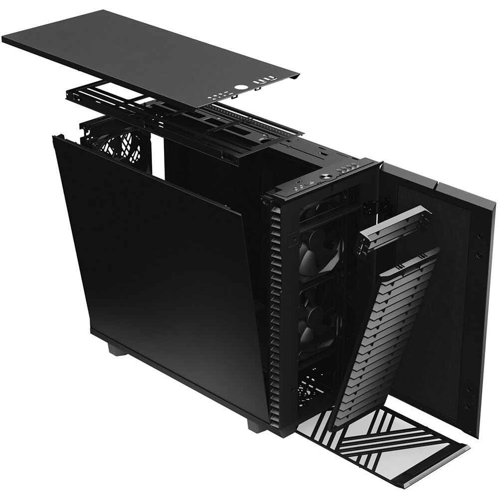 Корпус Fractal Design DEFINE 7 BLACK / mid tower / E-ATX / 3x140mm fans inc. / FD-C-DEF7A-01