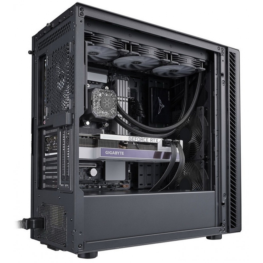 Корпус Fractal Design DEFINE 7 BLACK / mid tower / E-ATX / 3x140mm fans inc. / FD-C-DEF7A-01