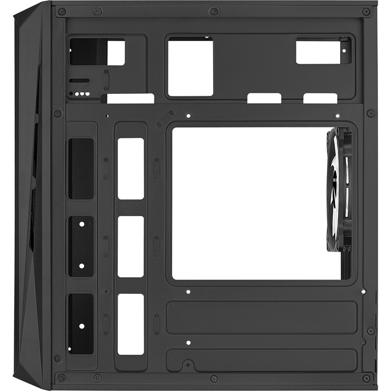 Корпус Accord ACC-1902 черный без БП mATX 2xUSB2.0 1xUSB3.0 audio bott PSU
