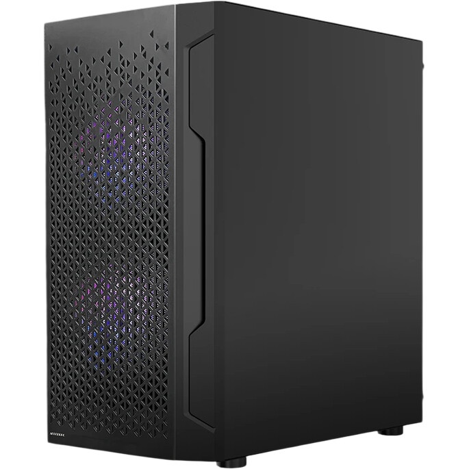 Корпус Accord ACC-1902 черный без БП mATX 2xUSB2.0 1xUSB3.0 audio bott PSU