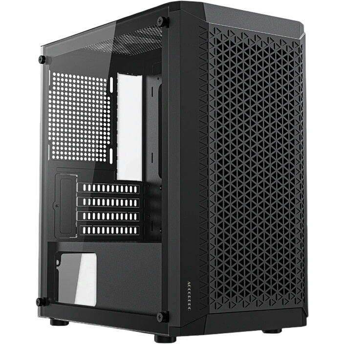 Корпус Accord ACC-1902 черный без БП mATX 2xUSB2.0 1xUSB3.0 audio bott PSU