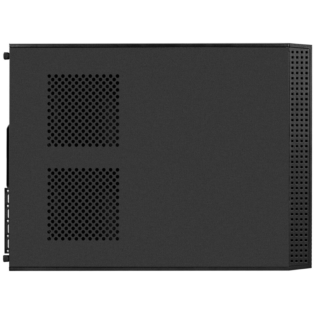 Корпус с блоком питания 400Вт Foxline mATX Desktop 400W FL-461 mATX case, black, w/PSU FLEX 400W, w/
