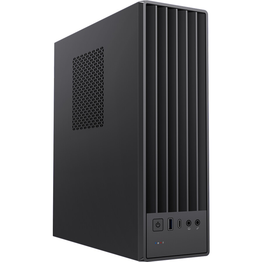 Корпус с блоком питания 400Вт Foxline mATX Desktop 400W FL-461 mATX case, black, w/PSU FLEX 400W, w/