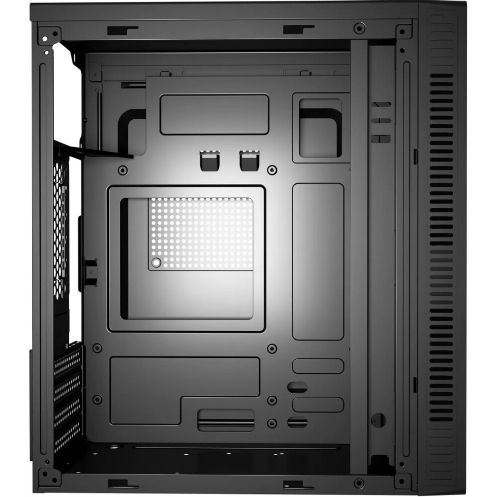 Корпус без блока питания Foxline FL-728TG, mATX, TG, 1xUSB3.0+1xUSB2.0+1xType-C(USB2.0)+1xARGB strip