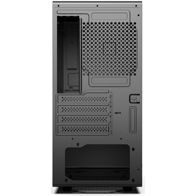 Корпус без блока питания Foxline FL-728TG, mATX, TG, 1xUSB3.0+1xUSB2.0+1xType-C(USB2.0)+1xARGB strip