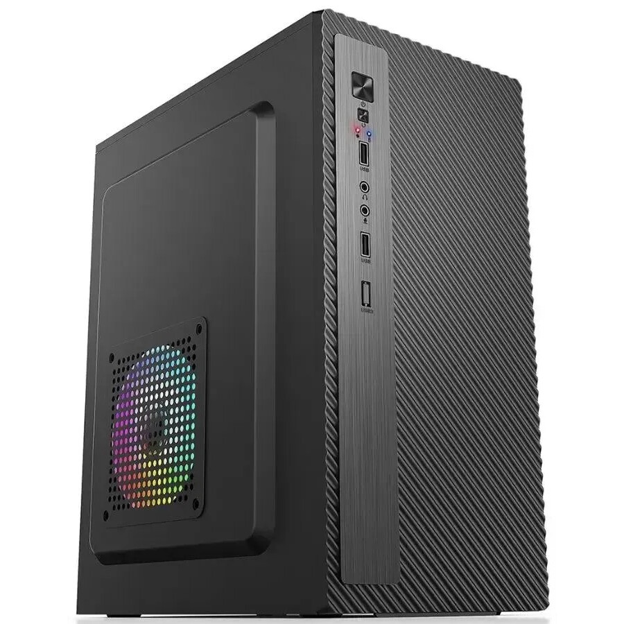Корпус Accord ACC-XA05 черный без БП mATX 2xUSB2.0 1xUSB3.0 audio bott PSU
