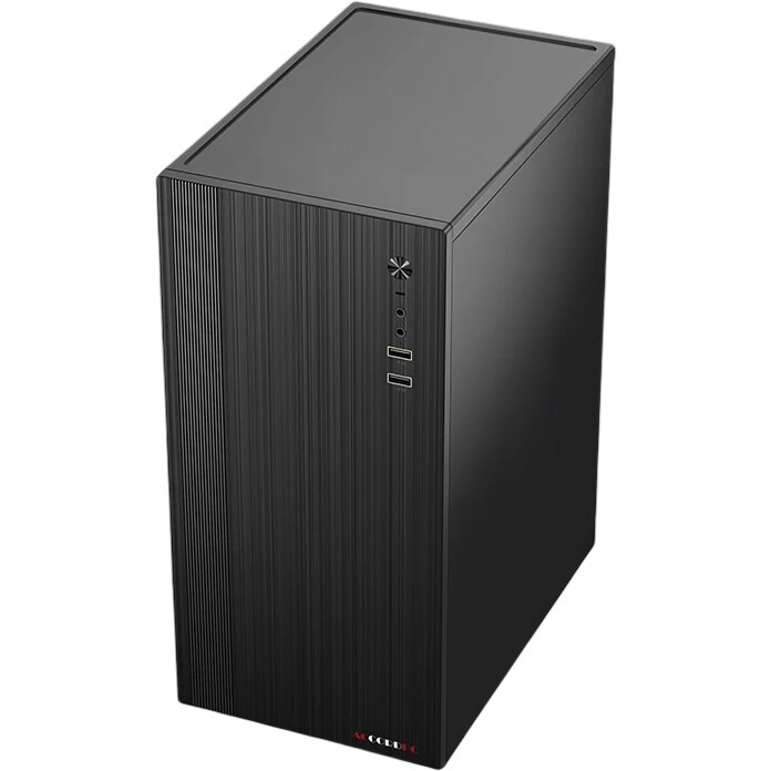 Корпус Accord ACC-XA05 черный без БП mATX 2xUSB2.0 1xUSB3.0 audio bott PSU