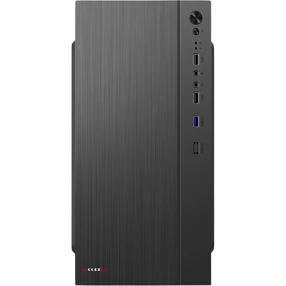 Корпус Accord ACC-XA05 черный без БП mATX 2xUSB2.0 1xUSB3.0 audio bott PSU