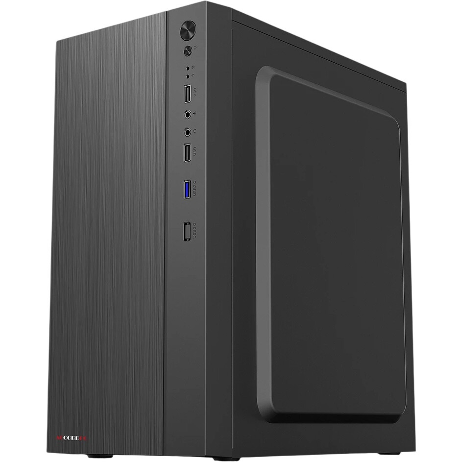 Корпус Accord ACC-XA05 черный без БП mATX 2xUSB2.0 1xUSB3.0 audio bott PSU