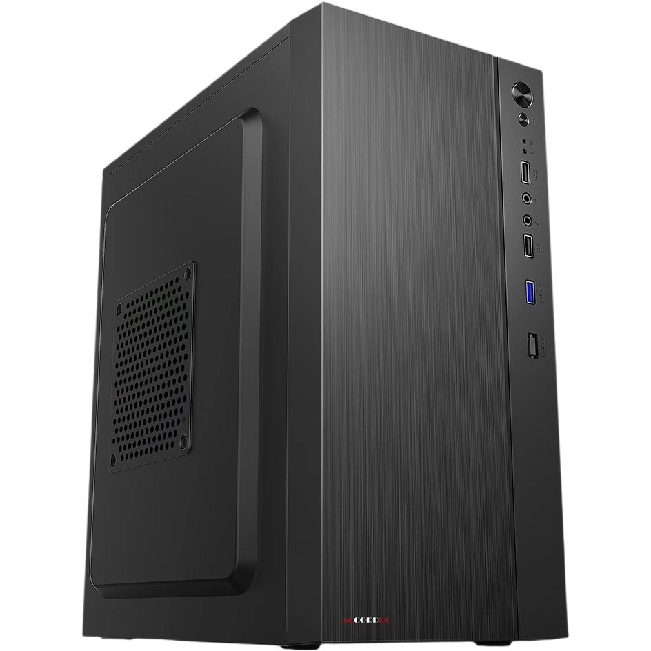 Корпус Accord ACC-XA05 черный без БП mATX 2xUSB2.0 1xUSB3.0 audio bott PSU