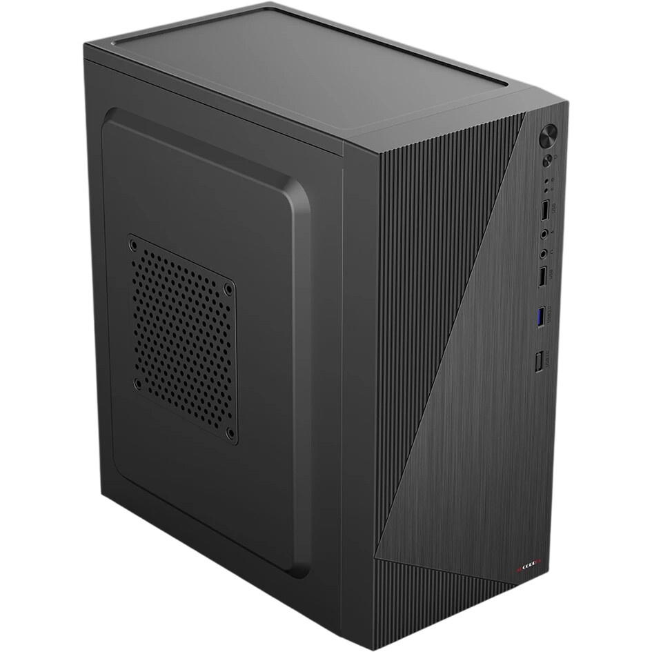 Корпус Accord ACC-XA09 черный без БП mATX 2xUSB2.0 1xUSB3.0 audio bott PSU