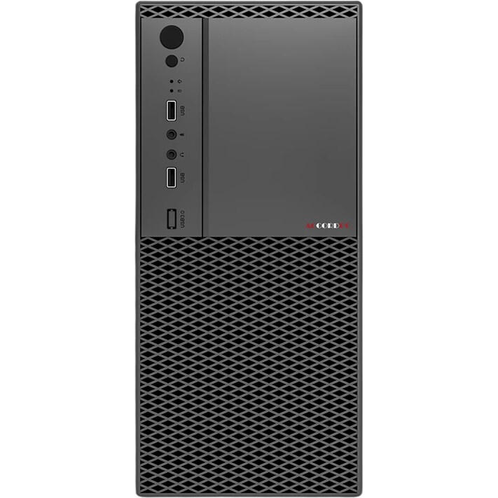 Корпус Accord ACC-XA09 черный без БП mATX 2xUSB2.0 1xUSB3.0 audio bott PSU