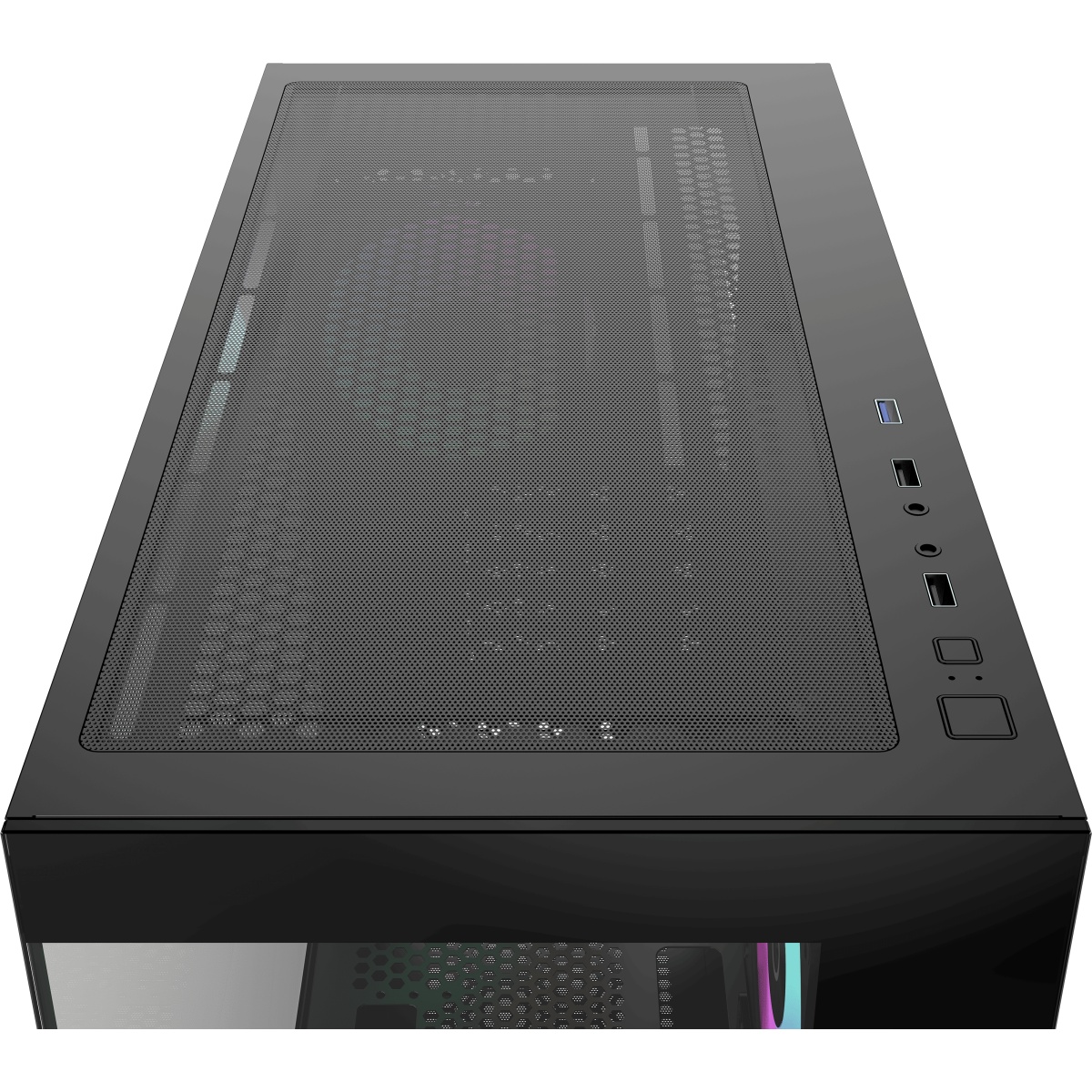 Корпус ПК без блока питания Case Ocypus Gamma C52 BK ARGB, Mini-Tower, TG, 3x120mm ARGB, 1xUSB-A 3.0
