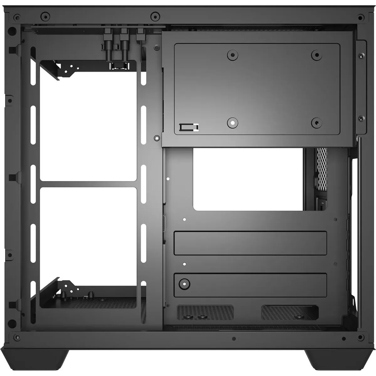 Корпус ПК без блока питания Case Ocypus Gamma C52 BK, Mini-Tower, TG, no fans, 1xUSB-A 3.0 + 2xUSB 2