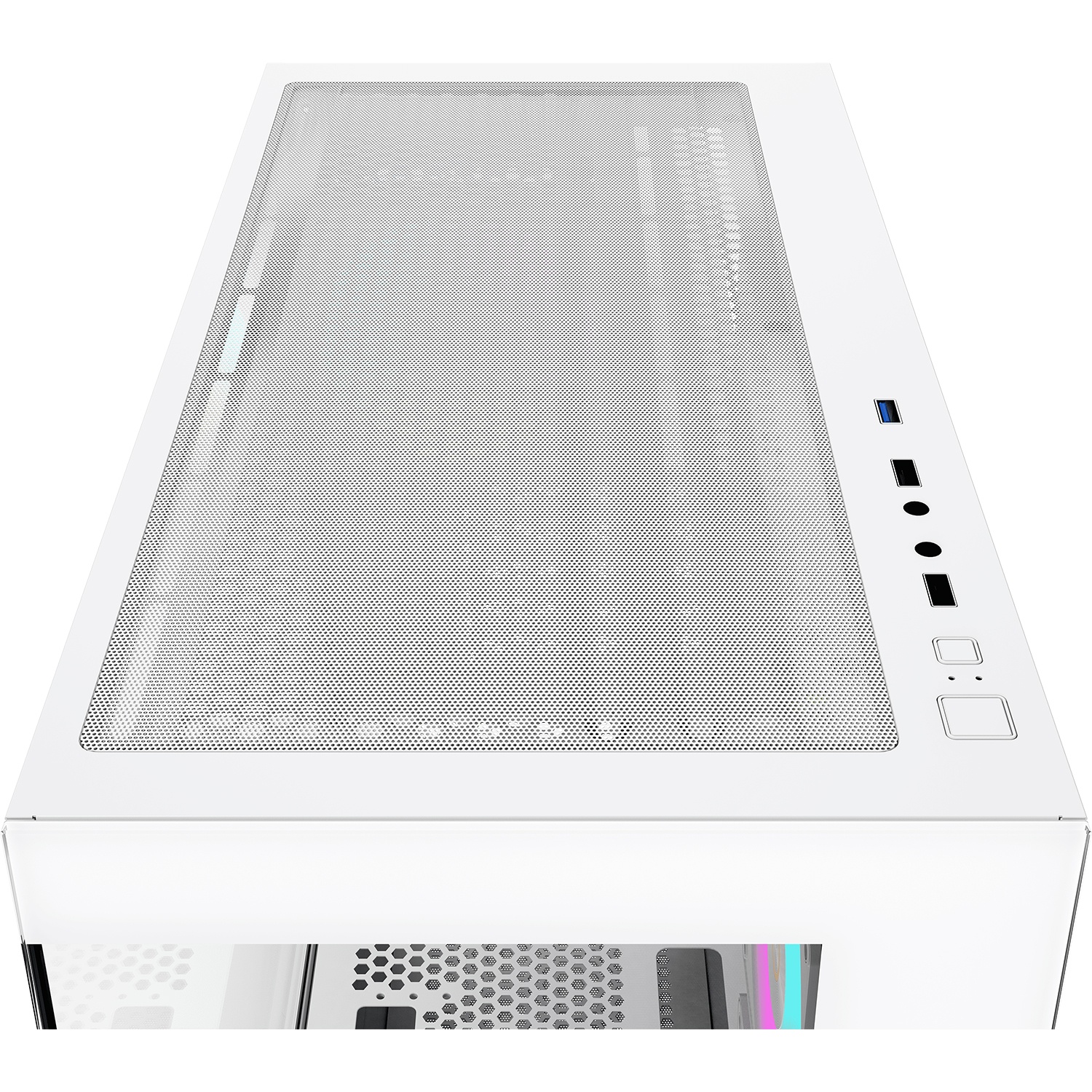 Корпус ПК без блока питания Case Ocypus Gamma C52 WH ARGB, Mini-Tower, TG, 3x120mm ARGB, 1xUSB-A 3.0