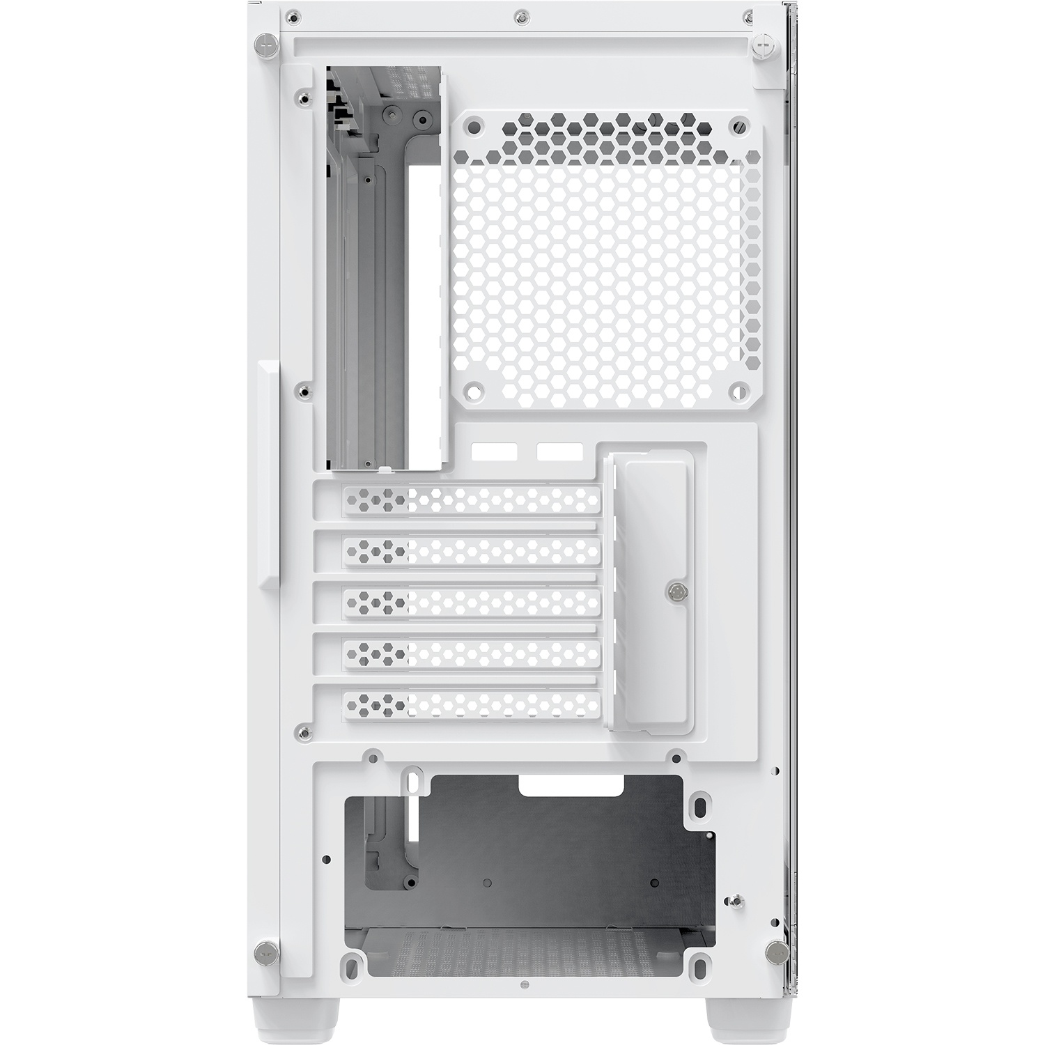 Корпус ПК без блока питания Case Ocypus Gamma C52 WH, Mini-Tower, TG, no fans, 1xUSB-A 3.0 + 2xUSB 2