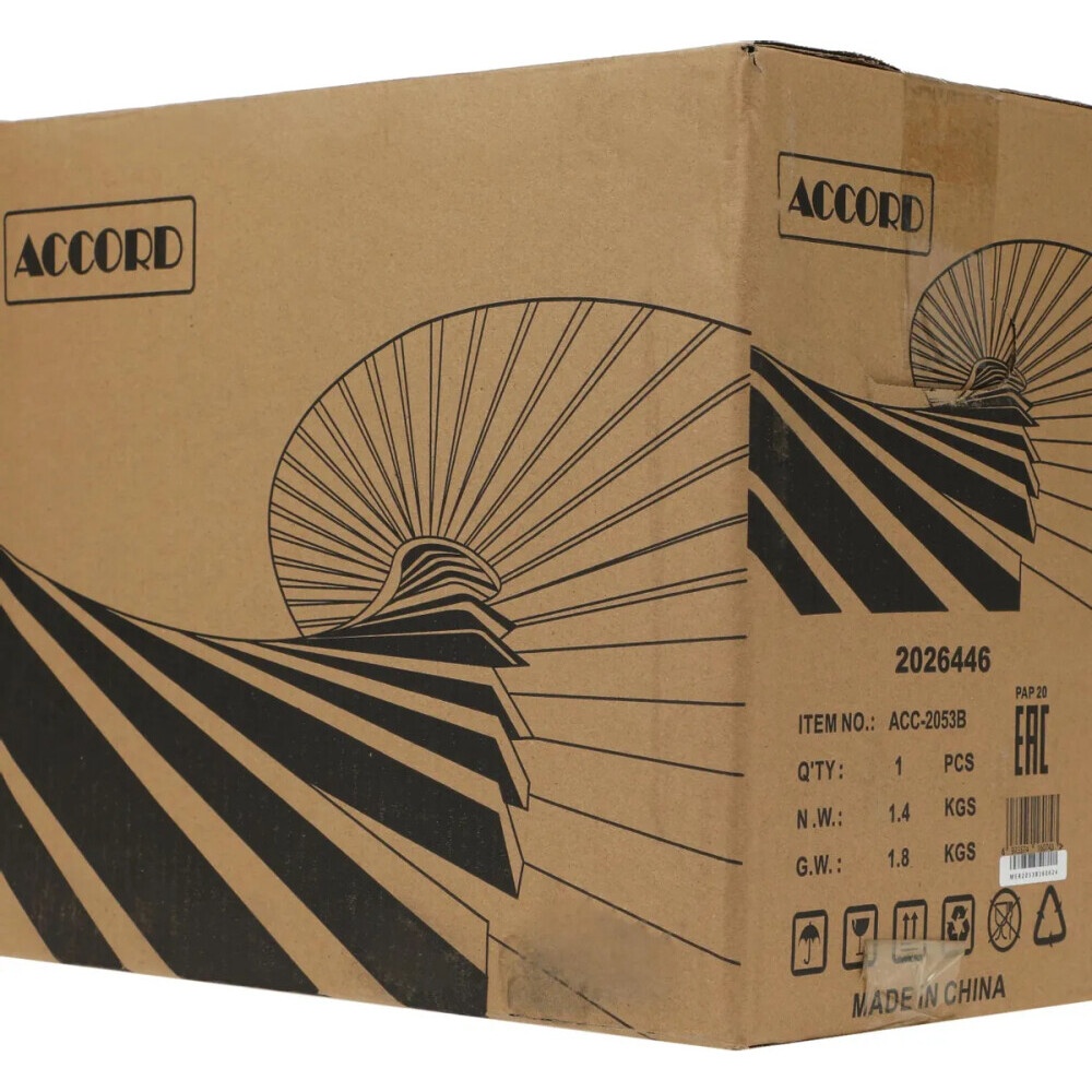Корпус Accord ACC-266 черный без БП mATX 2x80mm 2x120mm 1xUSB2.0 1xUSB3.0 audio bott PSU