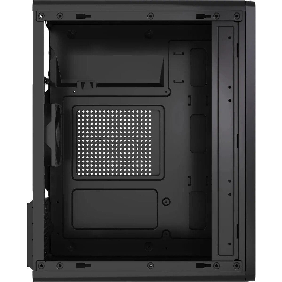 Корпус Accord ACC-266 черный без БП mATX 2x80mm 2x120mm 1xUSB2.0 1xUSB3.0 audio bott PSU