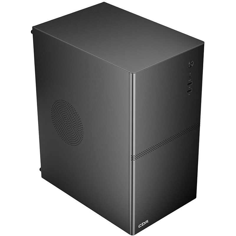 Корпус Accord ACC-266 черный без БП mATX 2x80mm 2x120mm 1xUSB2.0 1xUSB3.0 audio bott PSU