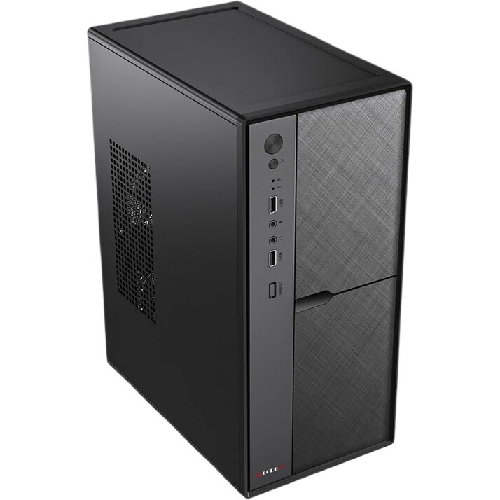 Корпус Accord ACC-266 черный без БП mATX 2x80mm 2x120mm 1xUSB2.0 1xUSB3.0 audio bott PSU