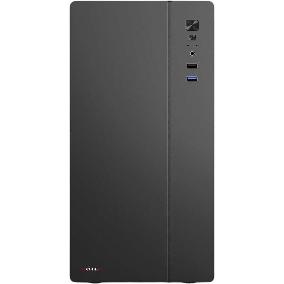 Корпус Accord ACC-266 черный без БП mATX 2x80mm 2x120mm 1xUSB2.0 1xUSB3.0 audio bott PSU