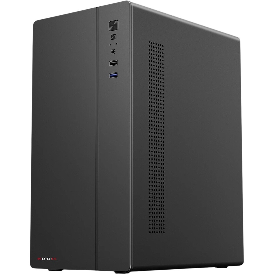 Корпус Accord ACC-266 черный без БП mATX 2x80mm 2x120mm 1xUSB2.0 1xUSB3.0 audio bott PSU