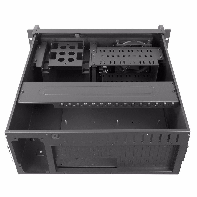 Серверный корпус FL-4U-835, 4U Rack, ATX, M-ATX, ITX, w/o psu, (support ATX), 1x2,5" int, 8x3,5" int