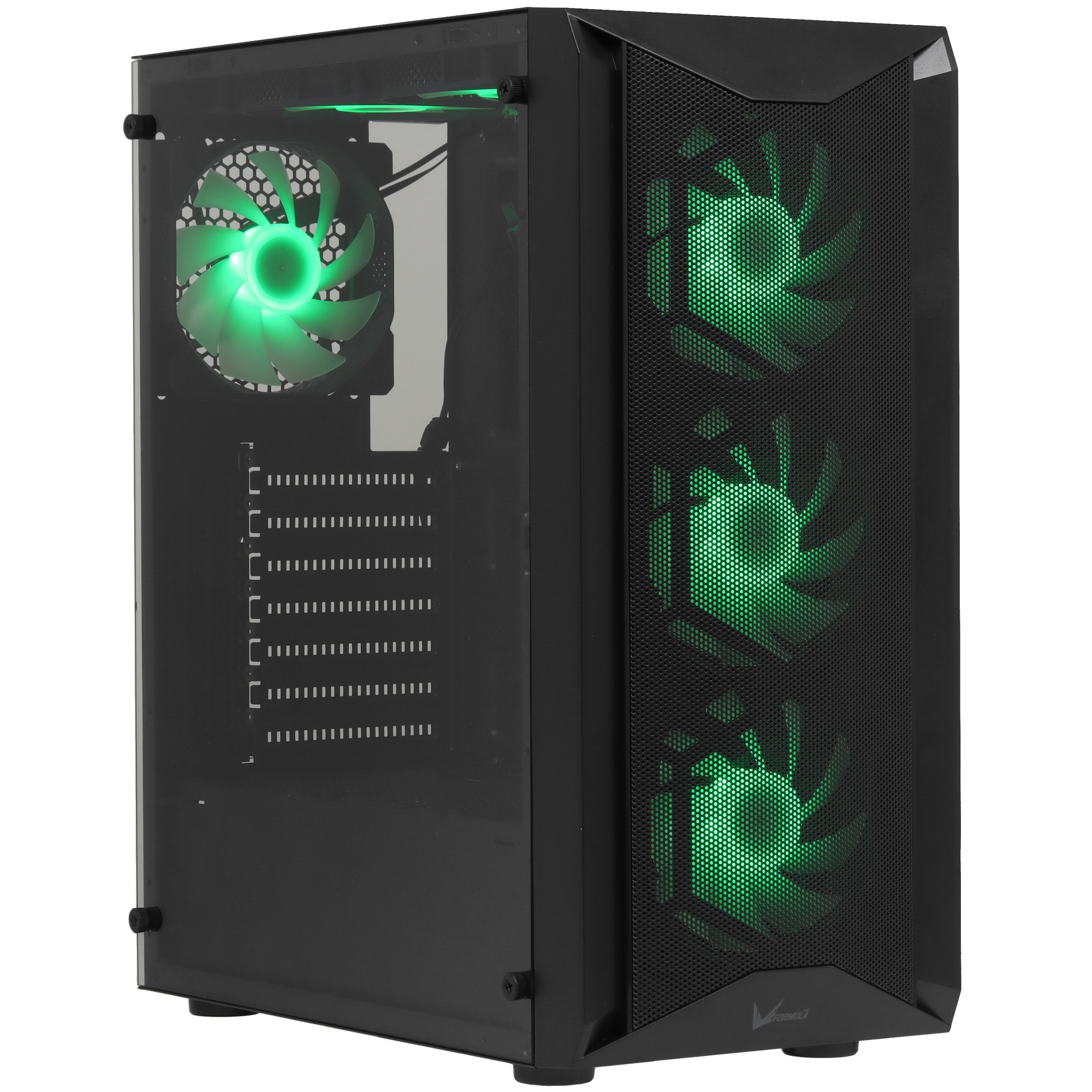Корпус Formula Air Power G1 Plus черный без БП ATX 6x120mm 3x140mm 1xUSB2.0 1xUSB3.0 1xUSB3.1 audio
