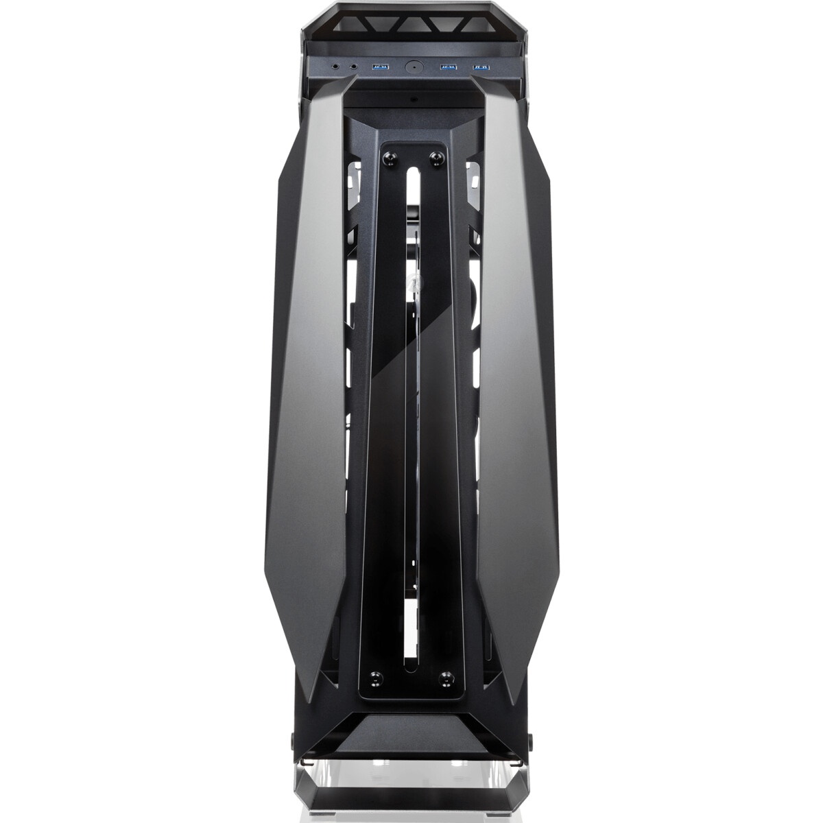 Корпус без блока питания Case Raijintek NYX PRO White, Full-Tower, TG, no fans, 3xUSB-A 3.0, SSI-EEB