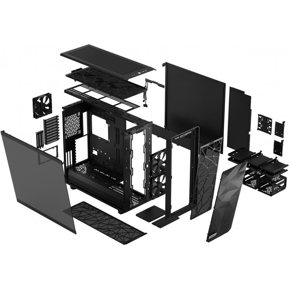 Корпус без блока питания Case Raijintek NYX PRO White, Full-Tower, TG, no fans, 3xUSB-A 3.0, SSI-EEB
