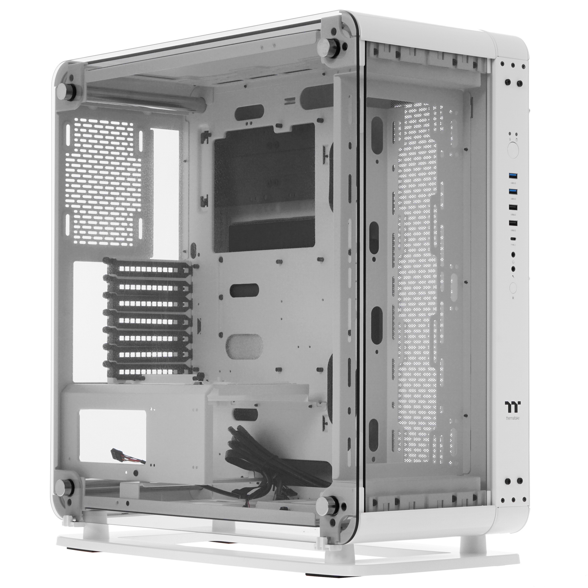 Компьютерный корпус Thermaltake Core P6 TG белый без БП ATX 18x120мм 12x140мм 2xUSB 2.0 2xUSB 3.0 au