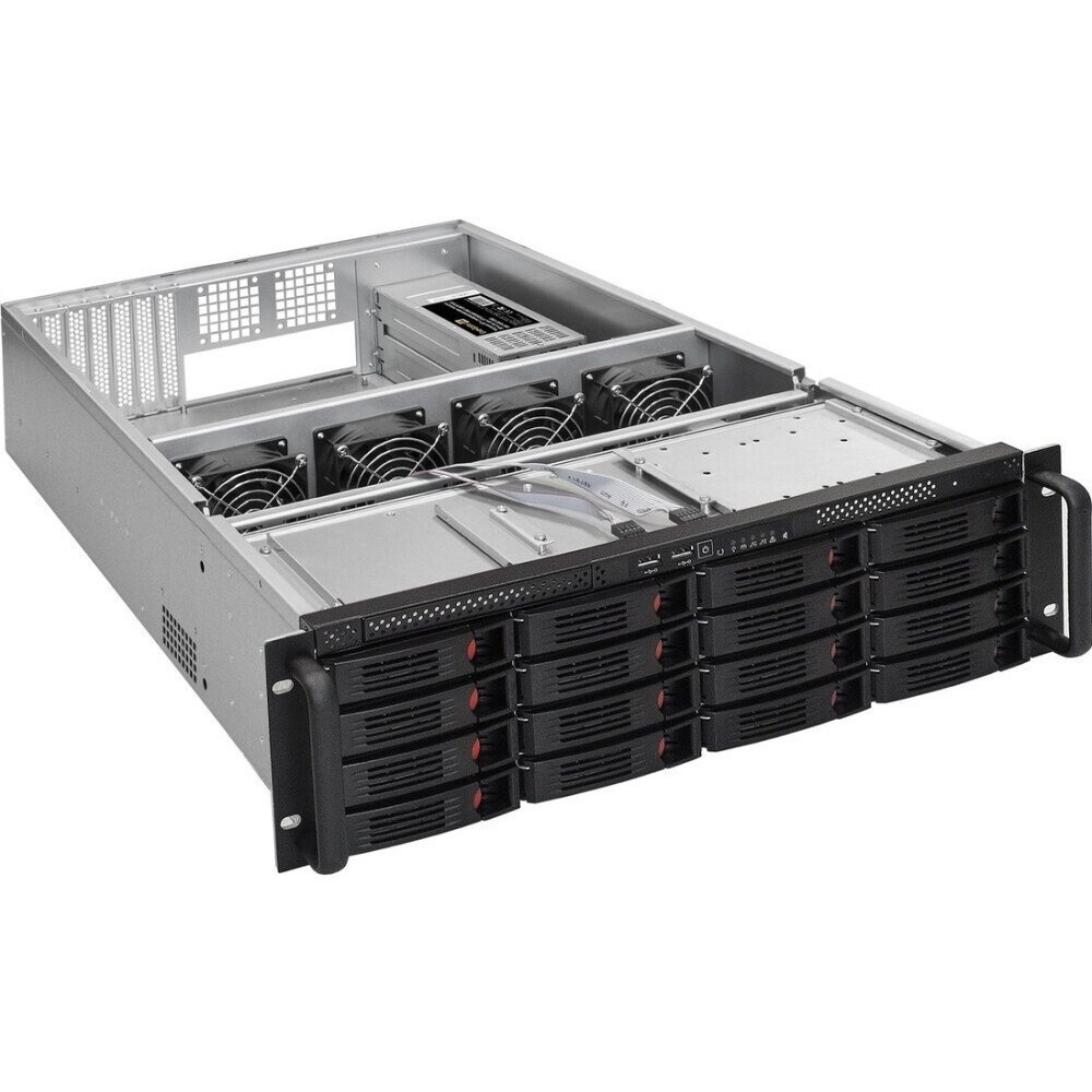 Корпус AIC RSC-2KT, 2U 8x 3.5"; hot-swap bays, tool-less 3.5"; and 2.5"; HDD tray, 800W CRPS redunda