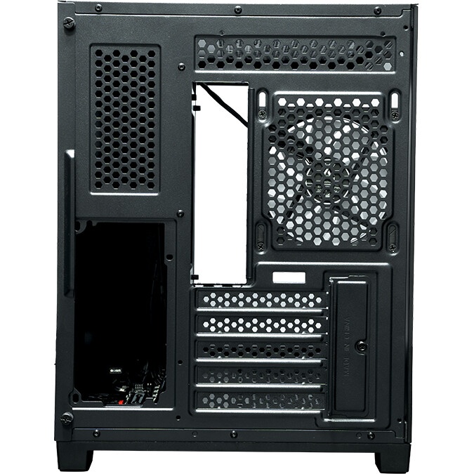 Компьютерный корпус XASTRA Q500M 3ARGB-FG-C10-UC Black mATX/Aquarium/Screewless/ 3x120mm ARGB PWM FG