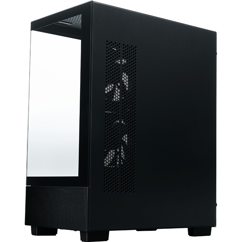 Компьютерный корпус XASTRA Q500M 3ARGB-FG-C10-UC Black mATX/Aquarium/Screewless/ 3x120mm ARGB PWM FG