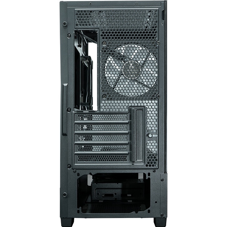 Компьютерный корпус XASTRA Q500M 3ARGB-FG-C10-UC Black mATX/Aquarium/Screewless/ 3x120mm ARGB PWM FG