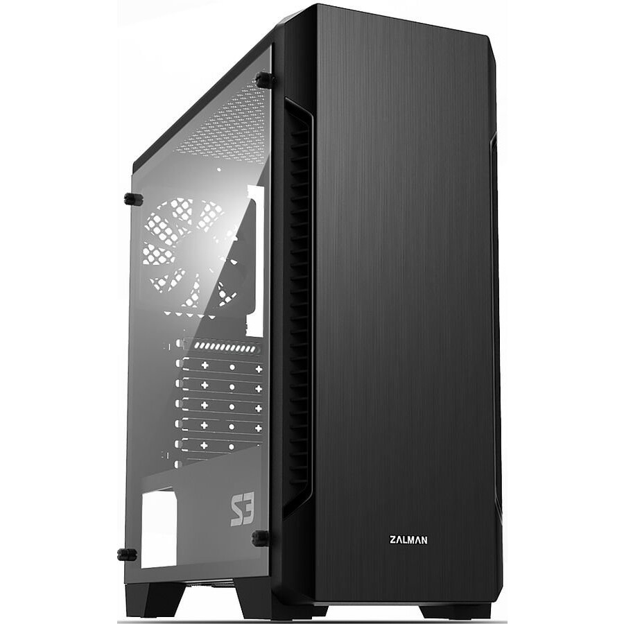 Корпус Azza AEROHEX черный без БП ATX 4x120mm 1xUSB2.0 1xUSB3.0 audio bott PSU