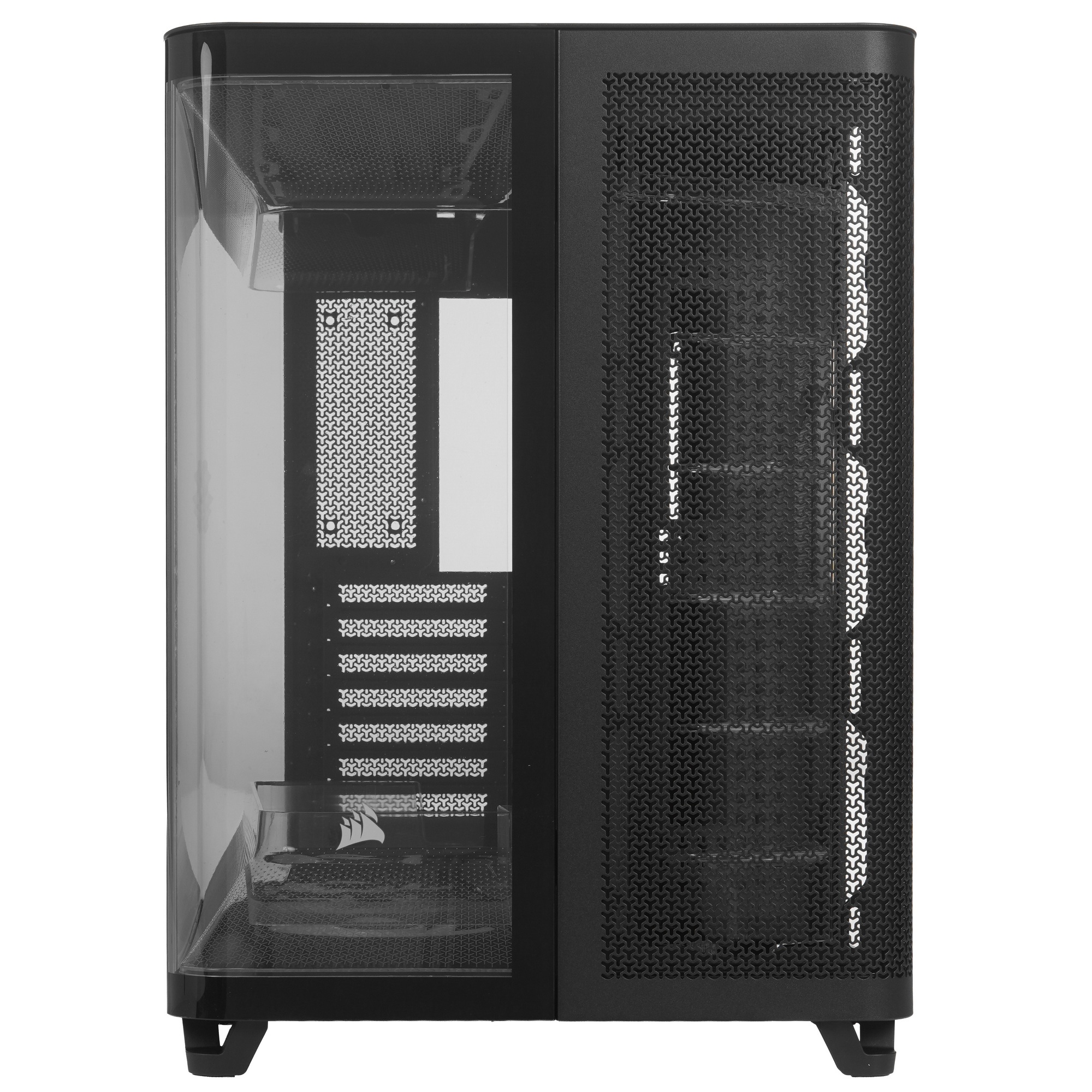 Корпус без блока питания/ Case Corsair AIR 5400 RS-R ARGB, Midi-Tower, TG, 3x120mm ARGB reverse fans
