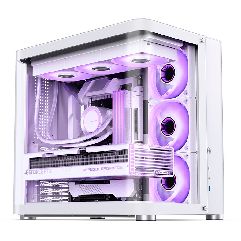 Корпус без блока питания/ Case Corsair 3500X LX-R RGB iCUE LINK, Midi-Tower, TG, 3x120mm ARGB, 2xUSB