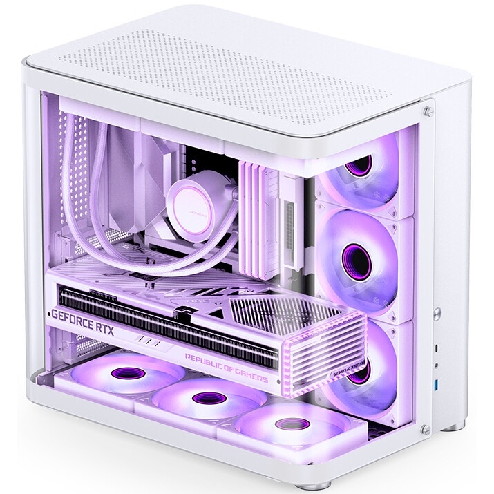 Корпус без блока питания/ Case Corsair 3500X LX-R RGB iCUE LINK, Midi-Tower, TG, 3x120mm ARGB, 2xUSB