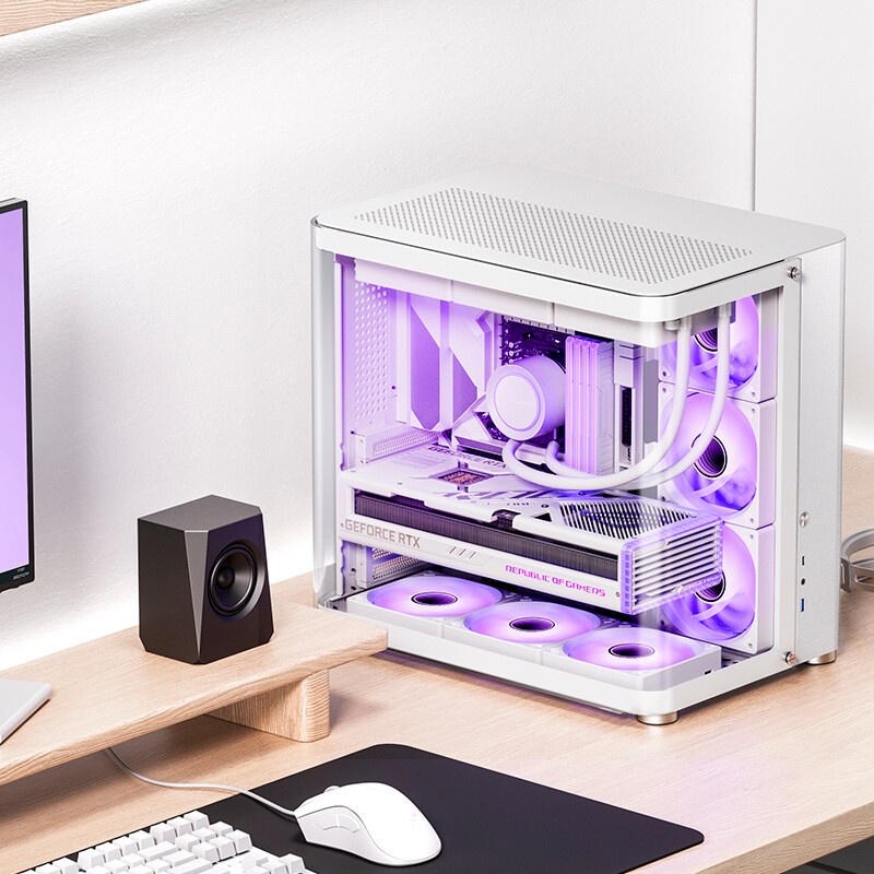 Корпус без блока питания/ Case Corsair 3500X LX-R RGB iCUE LINK, Midi-Tower, TG, 3x120mm ARGB, 2xUSB