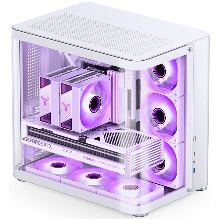 Корпус без блока питания/ Case Corsair 3500X LX-R RGB iCUE LINK, Midi-Tower, TG, 3x120mm ARGB, 2xUSB